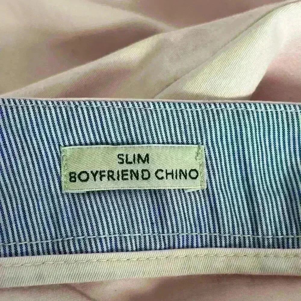 J.Crew Light Pink Slim Boyfriend Chino Pants Size 33